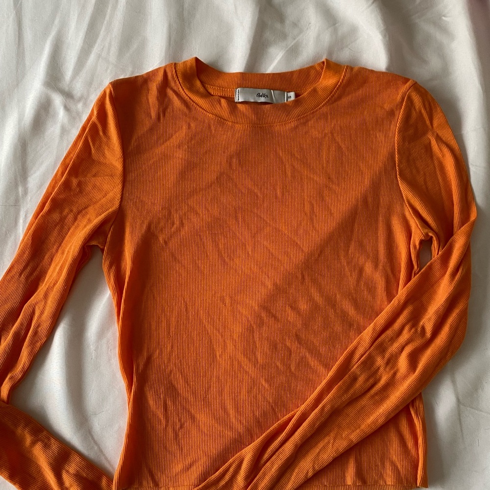 ADIKA Orange Long Sleeve Top